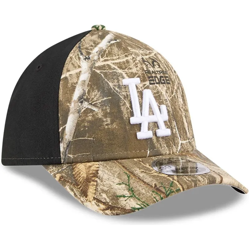 gorra-curva-camuflaje-ajustada-39thirty-m-crown-a-frame-realtree-de-los-angeles-dodgers-mlb-de-new-era