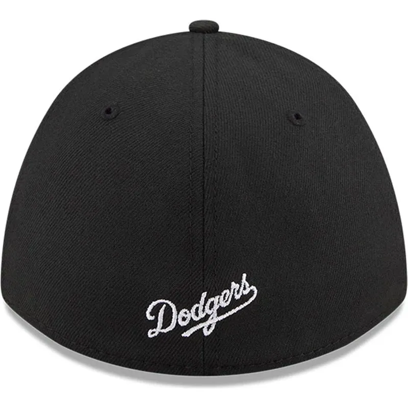 czarna-dopasowana-czapka-z-zakrzywionym-daszkiem-39thirty-m-crown-a-frame-los-angeles-dodgers-mlb-new-era