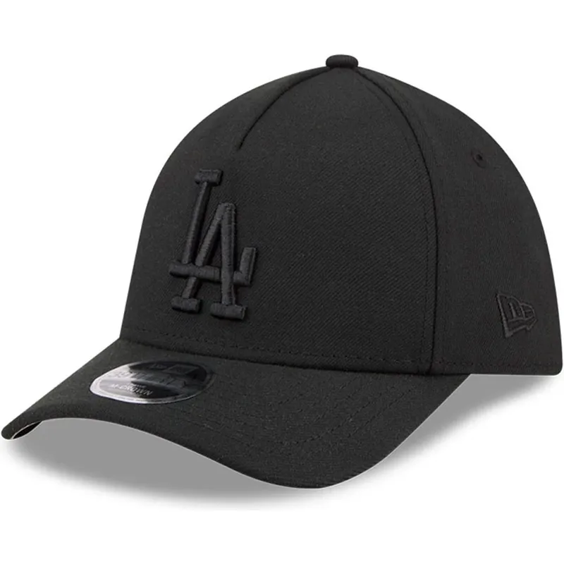 gorra-curva-negra-ajustada-con-logo-negro-39thirty-m-crown-a-frame-de-los-angeles-dodgers-mlb-de-new-era