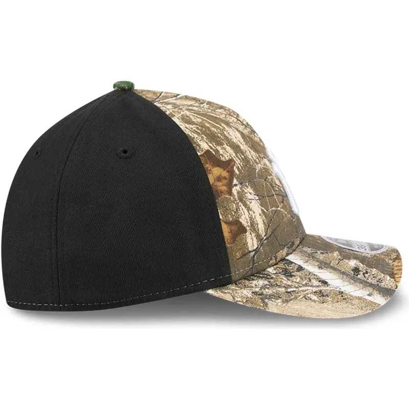 kepure-islenkta-kamufliazas-priglundantis-39thirty-m-crown-a-frame-realtree-new-york-yankees-mlb-new-era