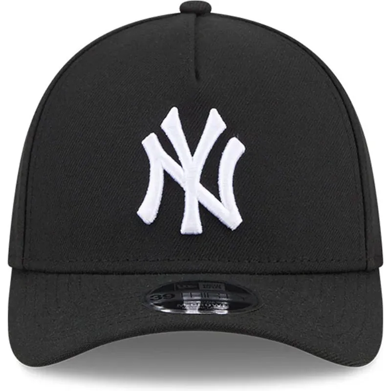 kepure-islenkta-juoda-priglundantis-39thirty-m-crown-a-frame-new-york-yankees-mlb-new-era