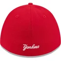 kepure-islenkta-raudona-priglundantis-39thirty-m-crown-a-frame-new-york-yankees-mlb-new-era