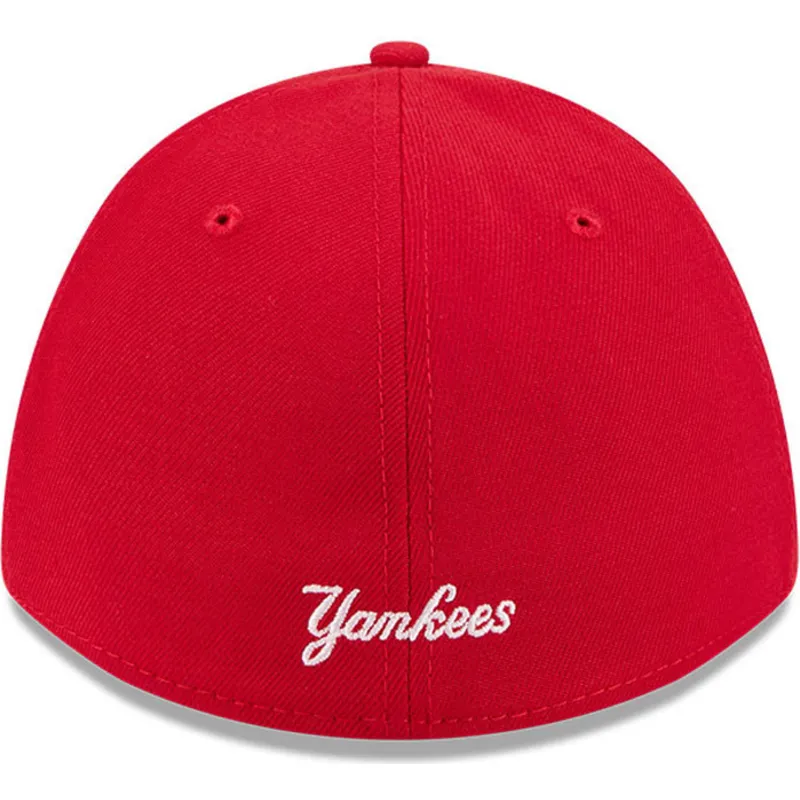 kepure-islenkta-raudona-priglundanti-39thirty-m-crown-a-frame-new-york-yankees-mlb-new-era