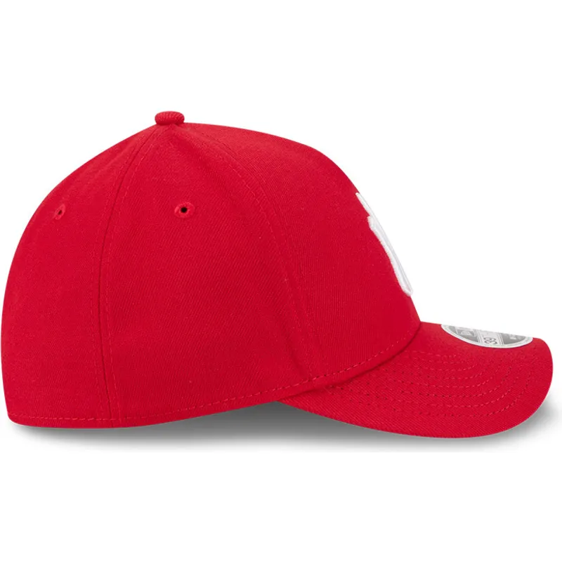 kepure-islenkta-raudona-priglundantis-39thirty-m-crown-a-frame-new-york-yankees-mlb-new-era