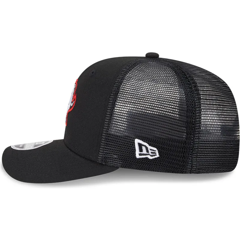 czapka-trucker-czarna-9seventy-stretch-snap-evergreen-buffalo-sabres-nhl-new-era