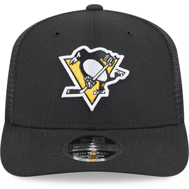 kepure-islenkta-vilkikas-juoda-snapback-9seventy-stretch-snap-evergreen-pittsburgh-penguins-nhl-new-era