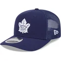 kepure-islenkta-tamsiai-melyna-snapback-9seventy-stretch-snap-evergreen-toronto-maple-leafs-nhl-new-era