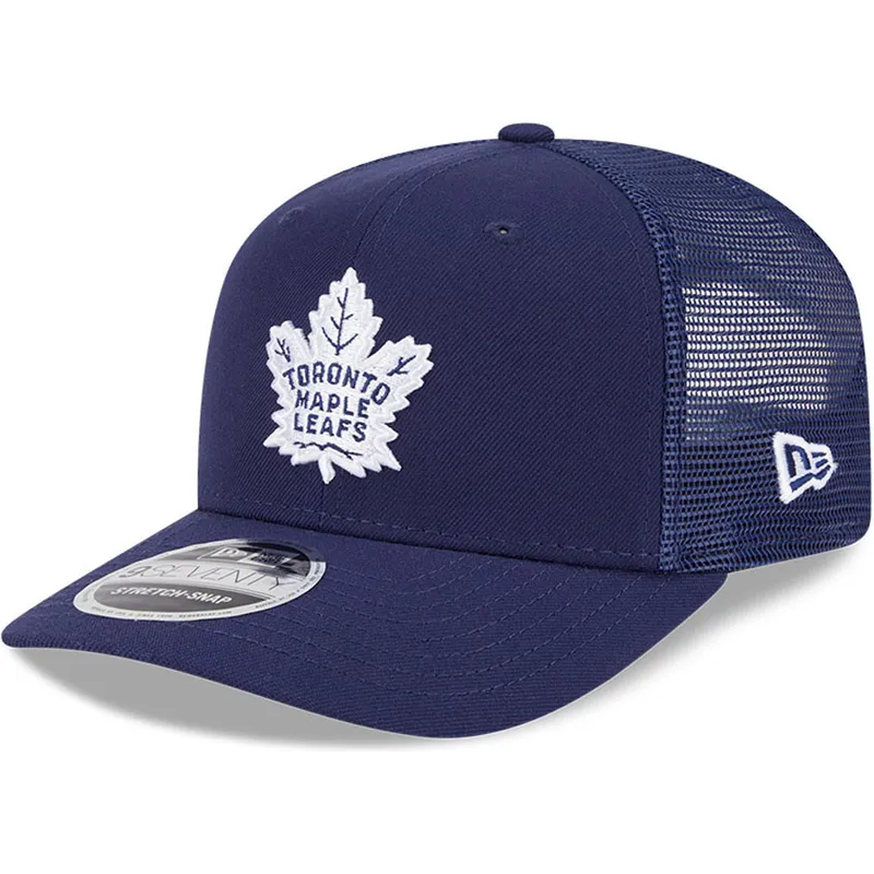 kepure-islenkta-tamsiai-melyna-snapback-9seventy-stretch-snap-evergreen-toronto-maple-leafs-nhl-new-era