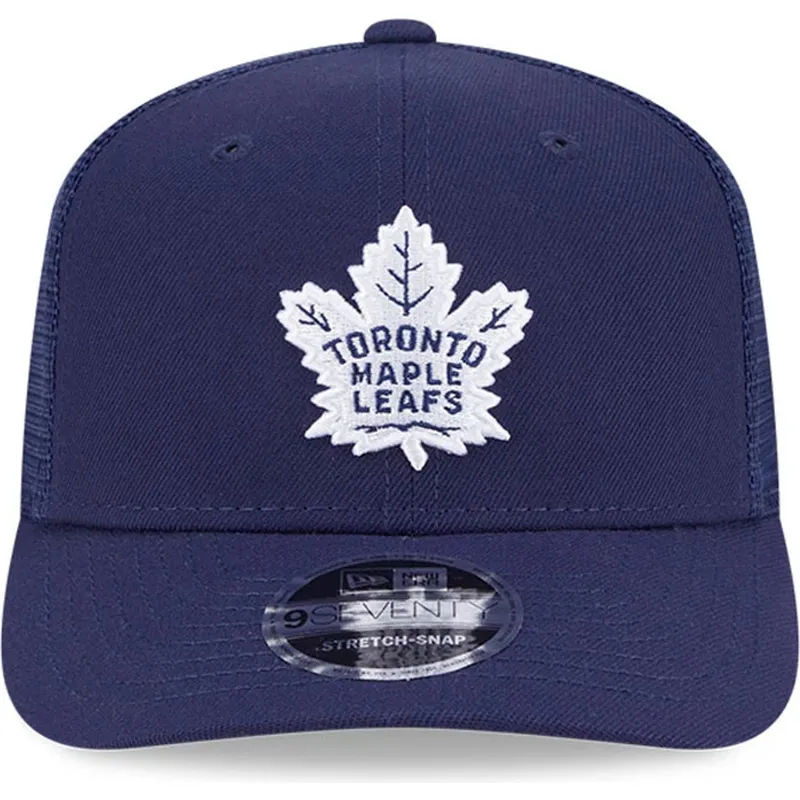 kepure-islenkta-tamsiai-melyna-snapback-9seventy-stretch-snap-evergreen-toronto-maple-leafs-nhl-new-era