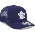 gorra-trucker-azul-marino-9seventy-stretch-snap-evergreen-de-toronto-maple-leafs-nhl-de-new-era