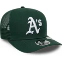 czapka-trucker-zielona-9seventy-stretch-snap-evergreen-oakland-athletics-mlb-new-era