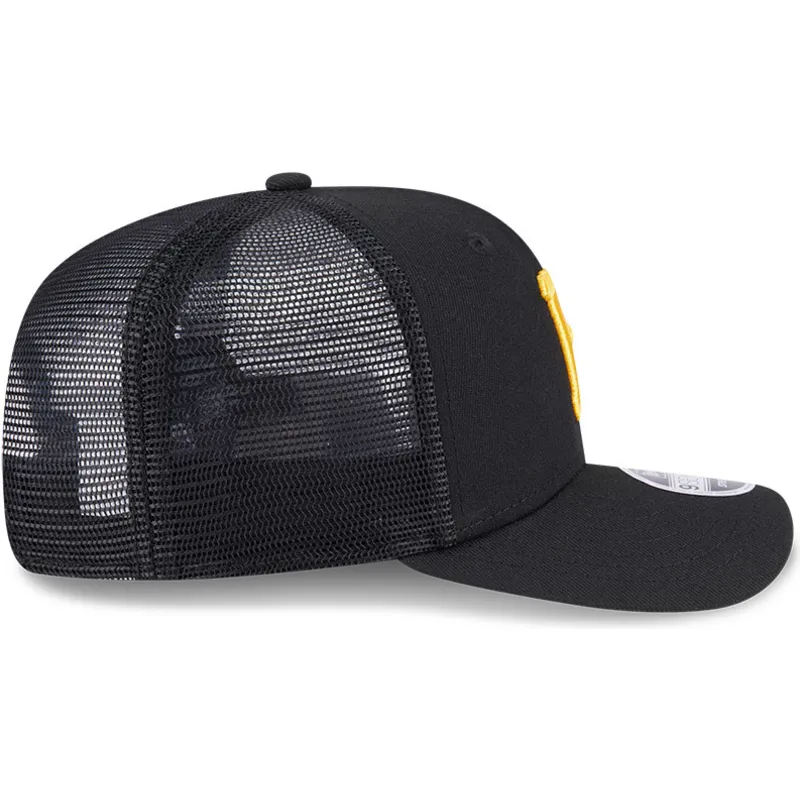 kepure-islenkta-juoda-snapback-9seventy-stretch-snap-evergreen-pittsburgh-pirates-mlb-new-era