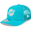 czapka-trucker-niebieska-9seventy-stretch-snap-evergreen-miami-dolphins-nfl-new-era