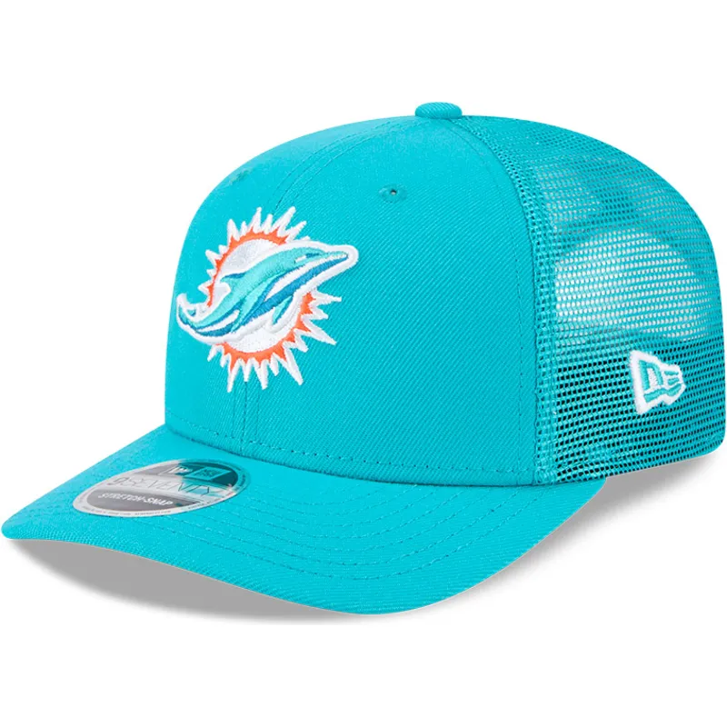 czapka-trucker-niebieska-9seventy-stretch-snap-evergreen-miami-dolphins-nfl-new-era