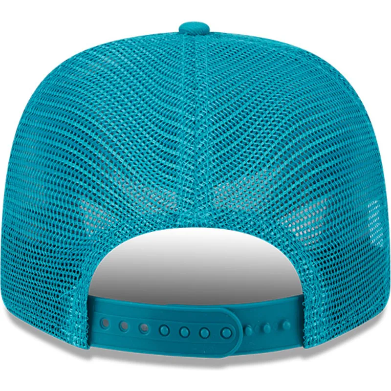 kepure-islenkta-melyna-snapback-9seventy-stretch-snap-evergreen-helmet-miami-dolphins-nfl-new-era