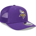kepure-islenkta-vilkikas-violetine-snapback-9seventy-stretch-snap-evergreen-minnesota-vikings-nfl-new-era