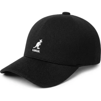 Kepurė išlenkta juoda reguliuojama juostelė Bamboo Adj Spacecap Kangol
