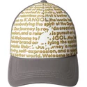 kepure-islenkta-pilka-snapback-fine-print-kangol
