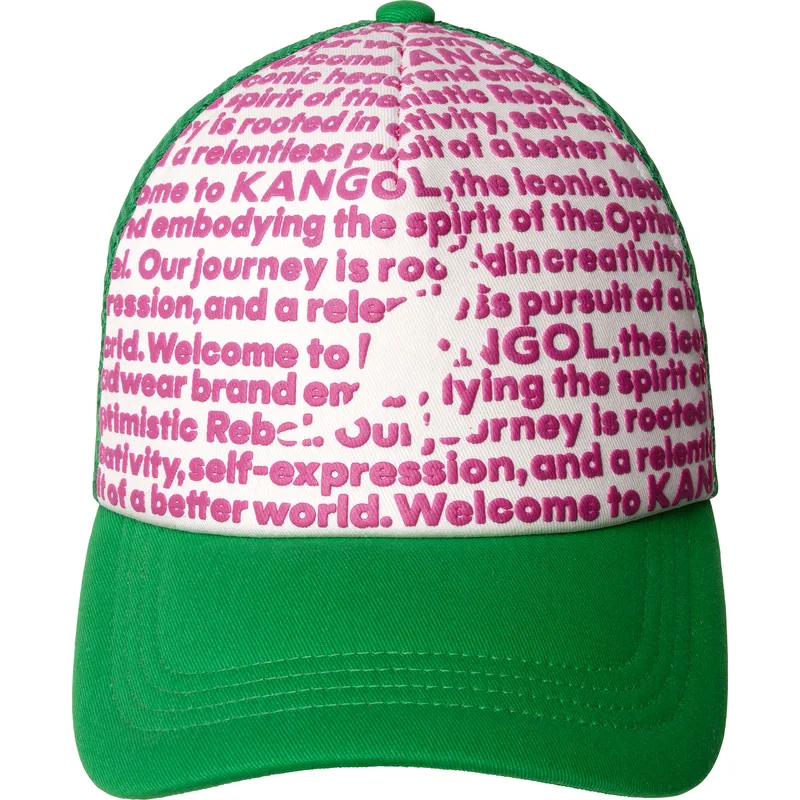 gorra-trucker-verde-fine-print-de-kangol