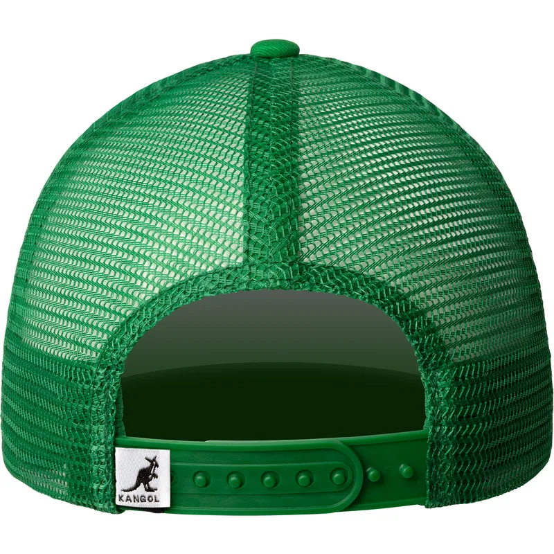 kangol-fine-print-green-trucker-hat