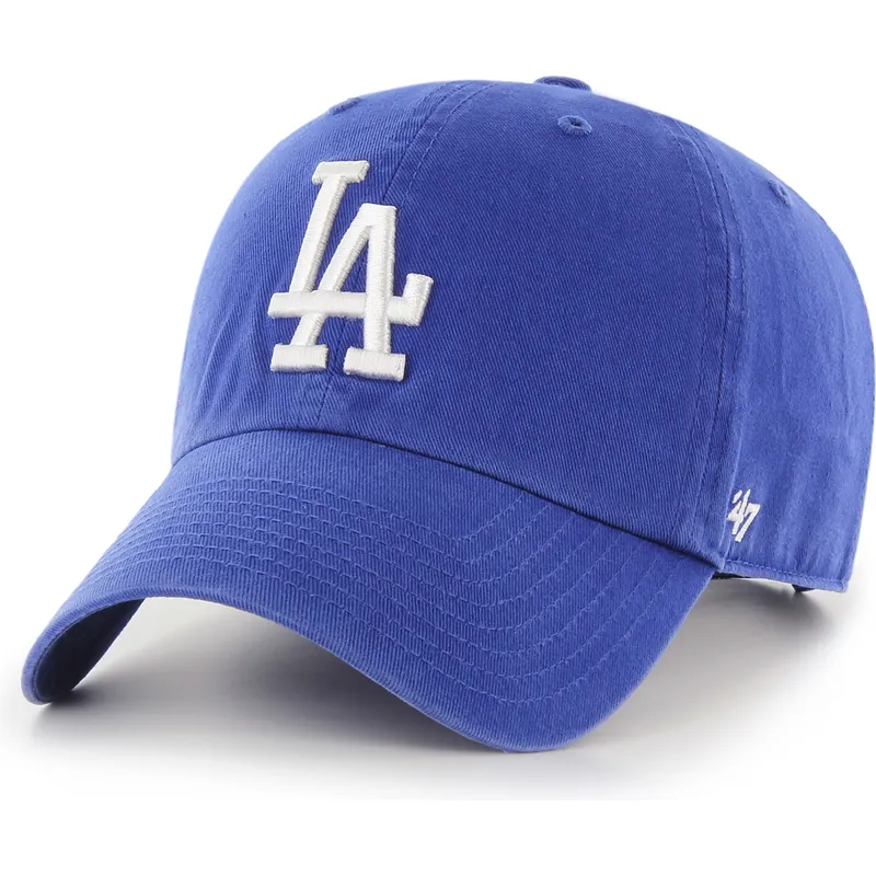 kepure-islenkta-melyna-reguliuojamas-los-angeles-dodgers-mlb-47-brand