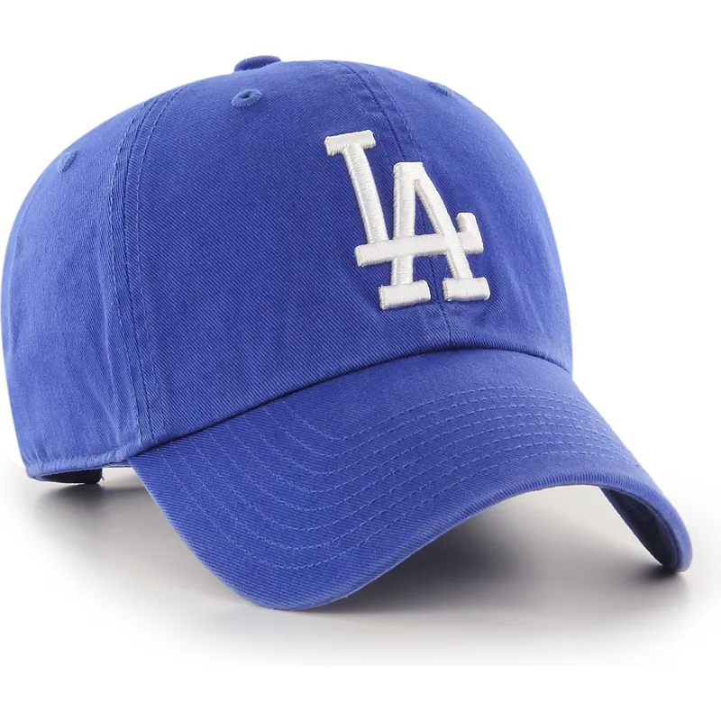 kepure-islenkta-melyna-reguliuojamas-los-angeles-dodgers-mlb-47-brand