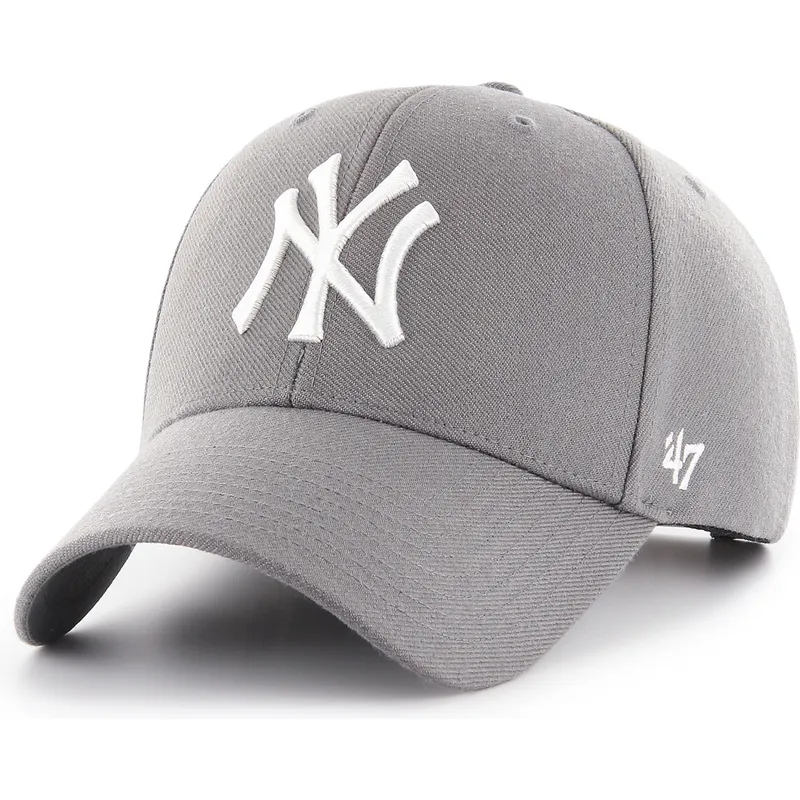 cap-islenkta-gray-snapback-mvp-new-york-yankees-mlb-47-brand