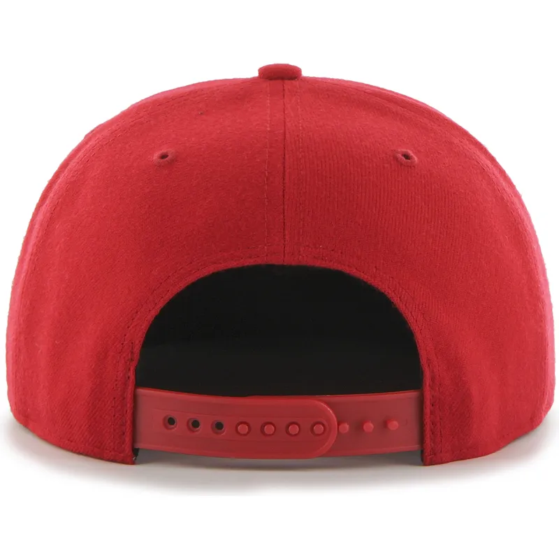 kepure-plokscia-raudona-snapback-captain-no-shot-new-york-yankees-mlb-47-brand