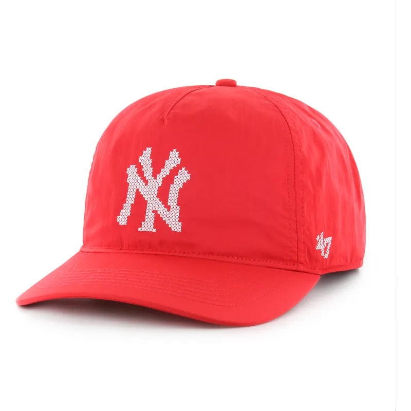 czerwona-czapka-z-daszkiem-snapback-hitch-lc-eight-bit-hero-new-york-yankees-mlb-od-47-brand