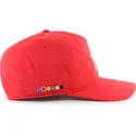 kepure-islenkta-raudona-snapback-hitch-lc-eight-bit-hero-new-york-yankees-mlb-47-brand