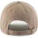 cap-islenkta-brown-adjustable-strap-clean-up-ballpark-new-york-yankees-mlb-47-brand