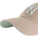 cap-islenkta-brown-adjustable-strap-clean-up-ballpark-new-york-yankees-mlb-47-brand