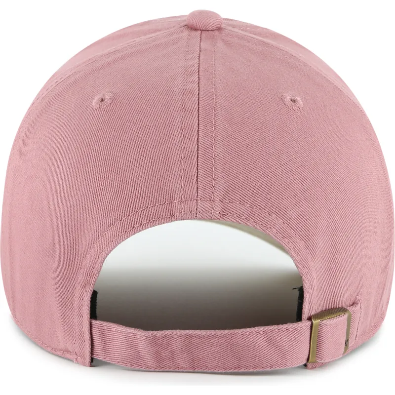 cap-islenkta-pink-adjustable-strap-clean-up-ballpark-new-york-yankees-mlb-47-brand
