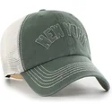 cap-islenkta-green-snapback-clean-up-trailer-script-mesh-new-york-yankees-mlb-47-brand
