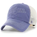 kepure-islenkta-vilkikas-melyna-snapback-clean-up-trailer-script-mesh-los-angeles-dodgers-mlb-47-brand