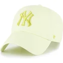 cap-islenkta-yellow-adjustable-strap-clean-up-no-loop-label-new-york-yankees-mlb-47-brand
