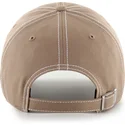 cap-islenkta-brown-adjustable-strap-clean-up-contrast-stitch-new-york-yankees-mlb-47-brand