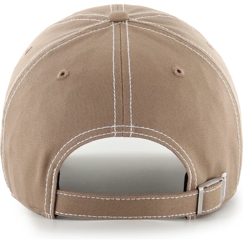 kepure-islenkta-ruda-reguliuojamas-clean-up-contrast-stitch-new-york-yankees-mlb-47-brand