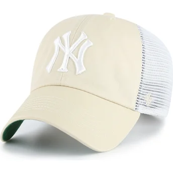 Kepurė išlenkta smėlio snapback Clean Up Trawler New York Yankees MLB 47 Brand