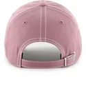 cap-islenkta-pink-adjustable-strap-clean-up-contrast-stitch-los-angeles-dodgers-mlb-47-brand