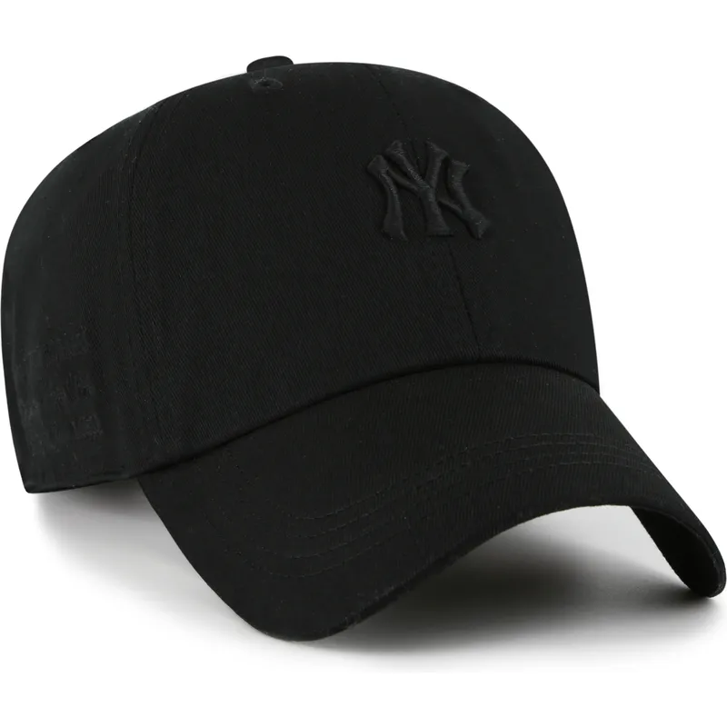 kepure-islenkta-juoda-reguliuojamas-clean-up-contemporary-two-tone-new-york-yankees-mlb-47-brand