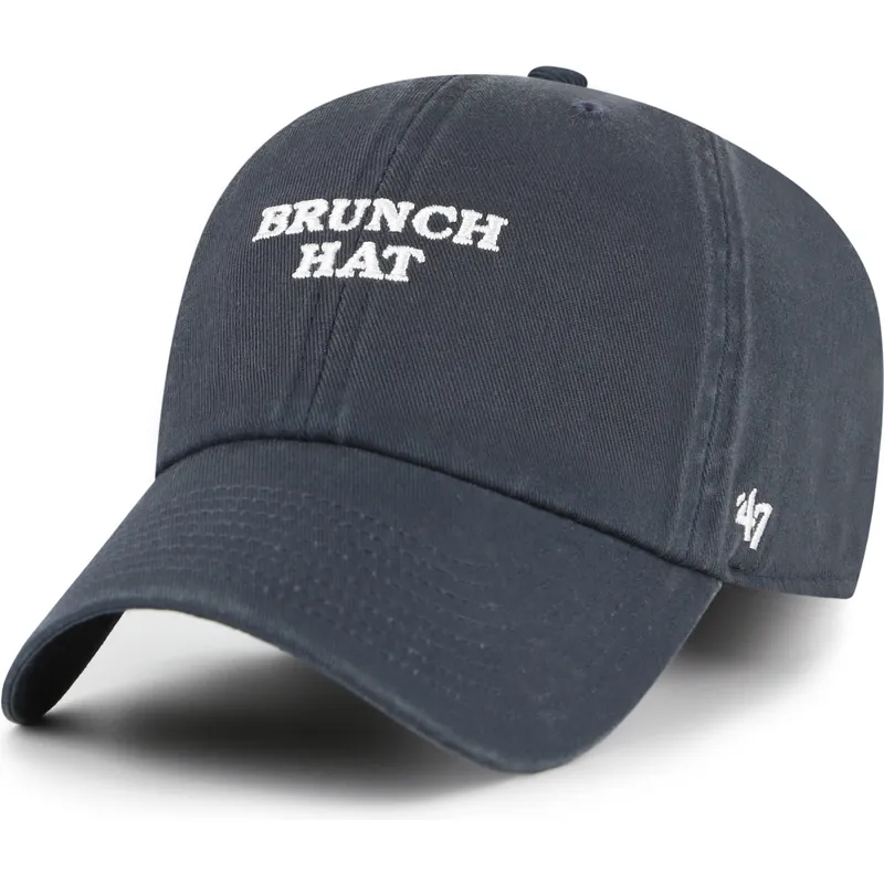 47-brand-curved-brim-brunch-hat-clean-up-phrase-base-runner-icon-navy-blue-adjustable-cap