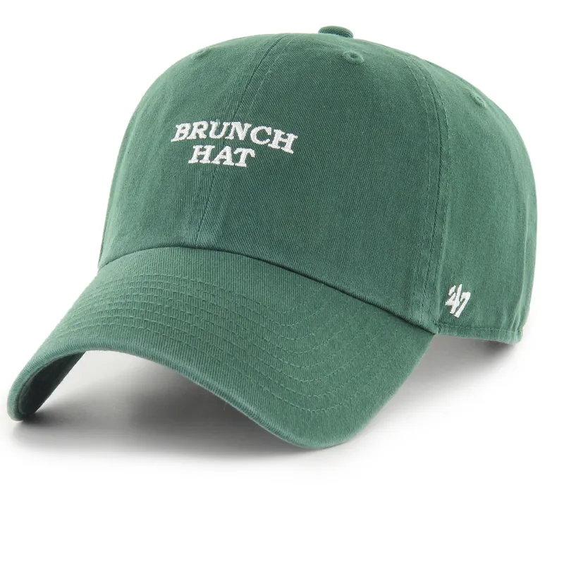 kepure-islenkta-zalia-reguliuojama-juostele-brunch-hat-phrase-clean-up-base-runner-icon-47-brand