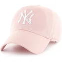 cap-islenkta-pink-adjustable-strap-clean-up-new-york-yankees-mlb-47-brand