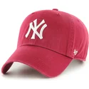 cap-islenkta-red-adjustable-strap-clean-up-new-york-yankees-mlb-47-brand
