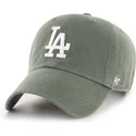 kepure-islenkta-zalia-reguliuojama-juostele-clean-up-los-angeles-dodgers-mlb-47-brand