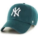 kepure-islenkta-zalia-reguliuojamas-clean-up-pacific-green-new-york-yankees-mlb-47-brand