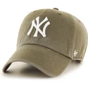 kepure-islenkta-zalia-reguliuojamas-clean-up-sandalwood-new-york-yankees-mlb-47-brand