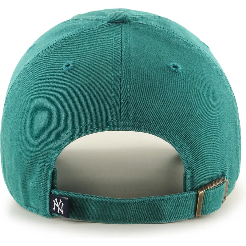 kepure-islenkta-zalia-reguliuojamas-clean-up-tailgate-teal-new-york-yankees-mlb-47-brand