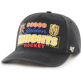 Kepurė išlenkta juoda snapback Hitch RF Charlton Vegas Golden Knights NHL 47 Brand